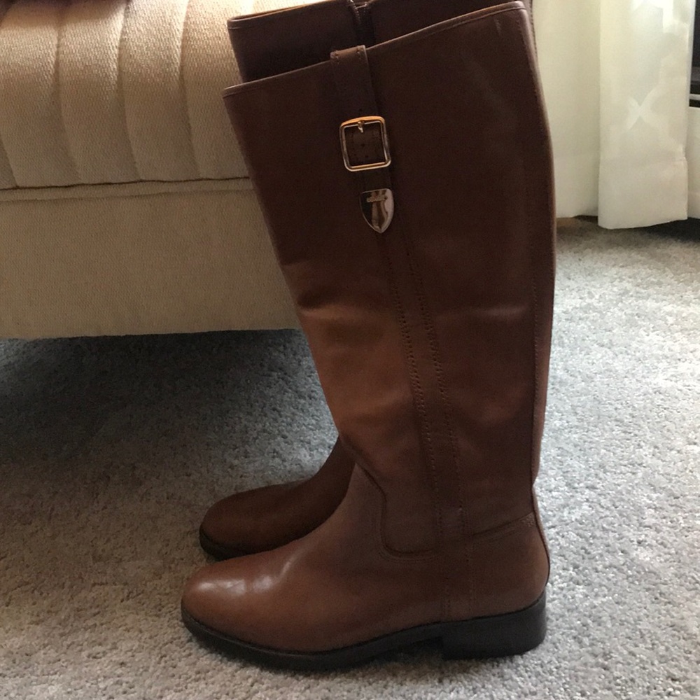 Coach Leather Boots